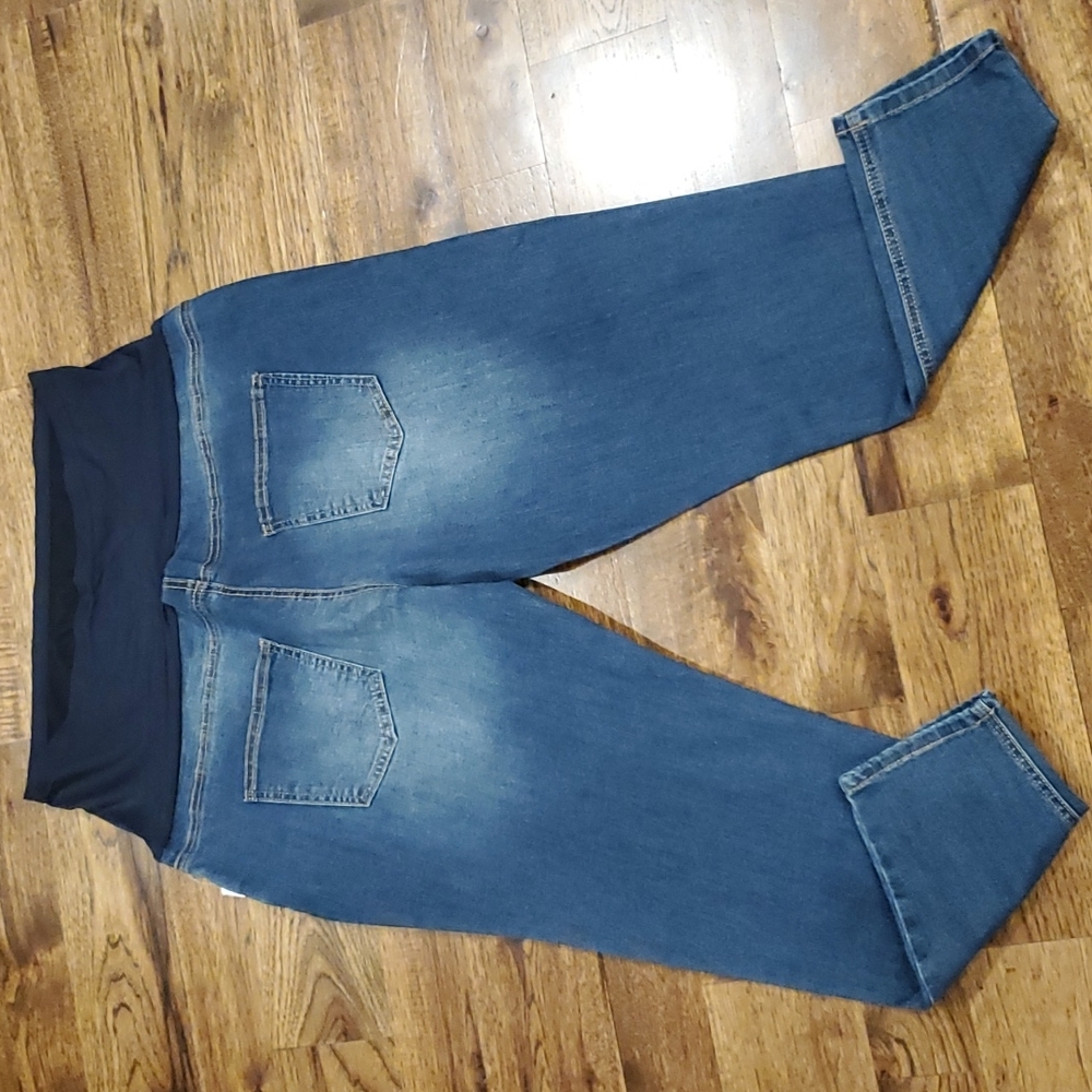 Womens Time & Tru maternity skinny jeans size XL(16/18) - Picture 3 of 4